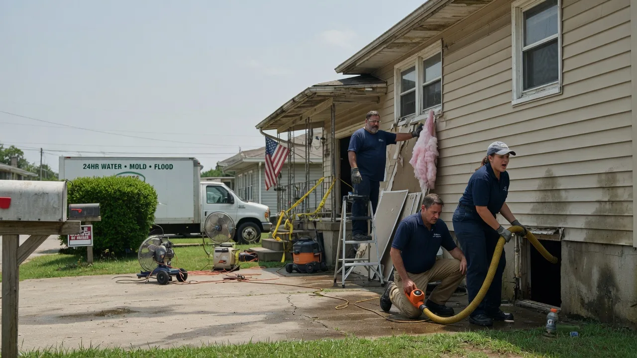 Water Damage Repair in Hyde, PA near me